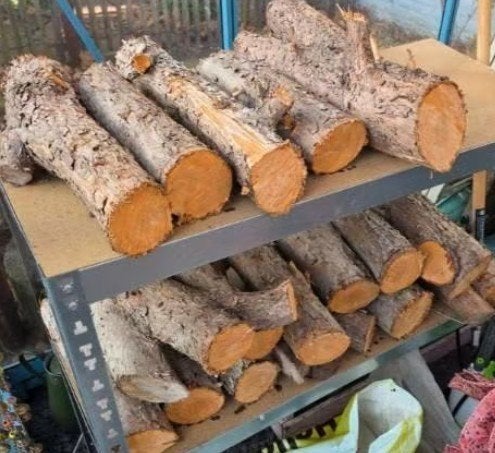 Haardhout, Minder dan 3 m³, Ophalen, Stammen