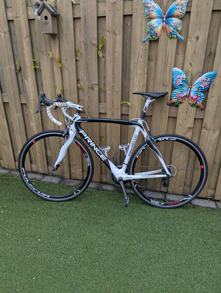 Pinarello Prince, Dura Ace 53, Fietsen en Brommers, Carbon, Meer dan 20 versnellingen, 53 tot 57 cm, Ophalen