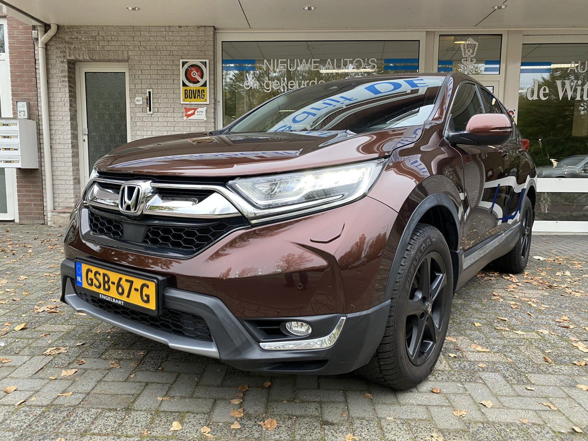 Honda CR-V 1.5 AWD Elegance AUTOMAAT NIEUW Model 24.103 K.M., Automaat, 4 cilinders, Bruin, 11 km/l