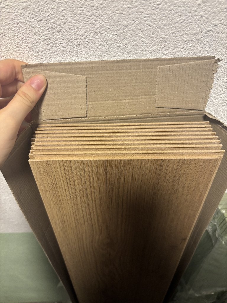 klik laminaat, Ophalen, 50 tot 150 cm, Zo goed als nieuw, Minder dan 5 m²