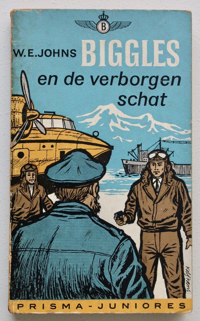 Johns - Biggles en de verborgen schat (Prisma 119), Ophalen of Verzenden, Gelezen, Fictie