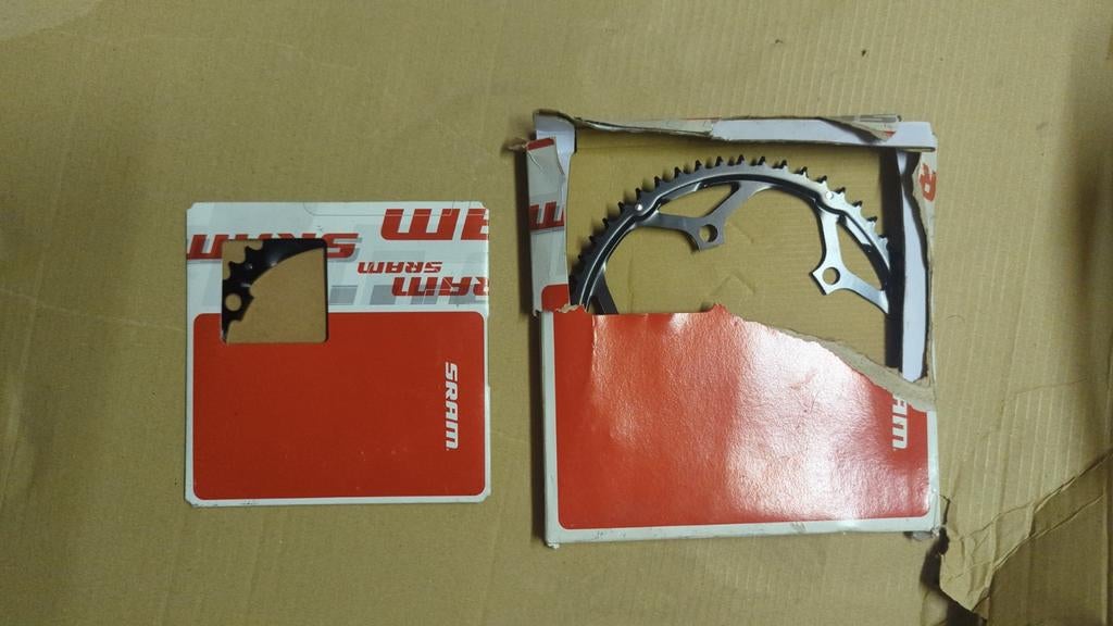 SRAM Kettingbladen Set: 52T Buitenblad & 39T Binnenblad, Nieuw, Ophalen of Verzenden, SRAM, Derailleur of Ketting