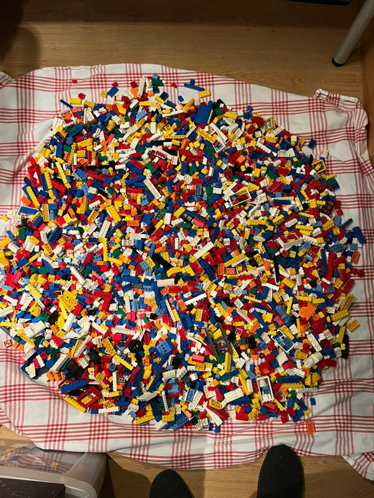 (40) ZGAN Lego Partij/Lot 6,9kg/kilo Bulk/Mix Stenen, Ophalen of Verzenden, Zo goed als nieuw, Losse stenen, Lego