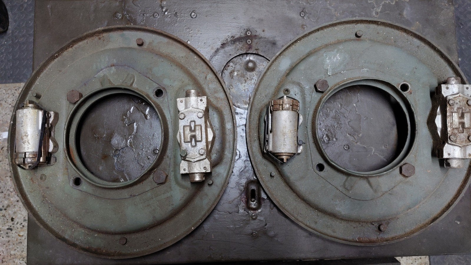 Remankerplaten voor daf ya 126, Ophalen, Gebruikt