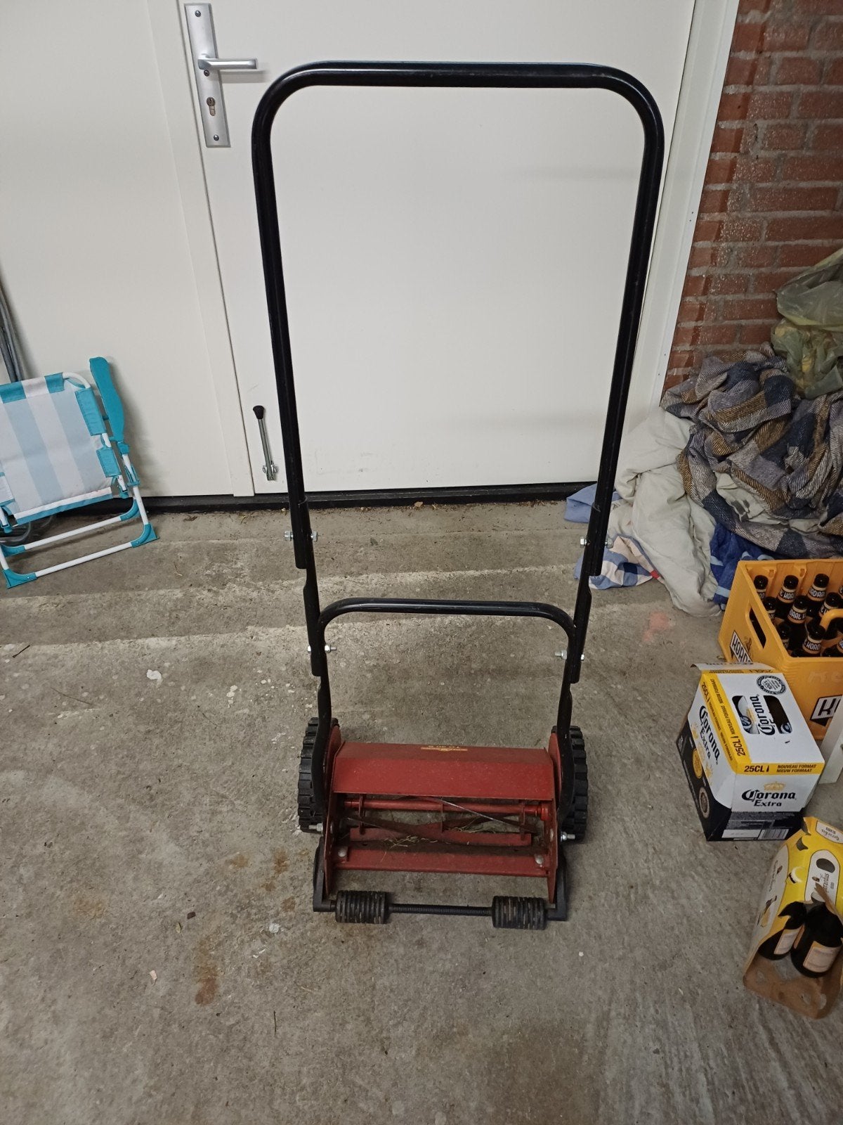 grasmaaier, Ophalen, Gebruikt