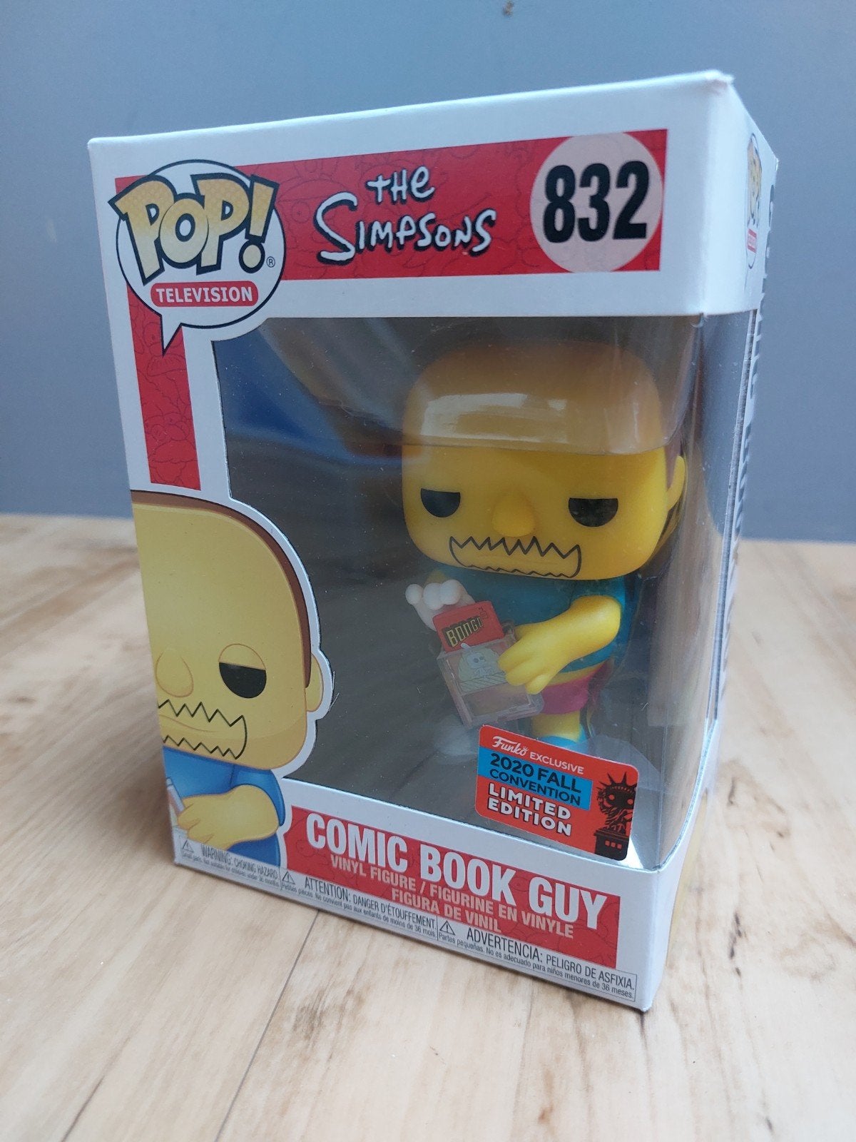Comic Book Guy (Funko Pop) The Simpsons #832 Limited Edition, Verzamelen, Ophalen of Verzenden, Zo goed als nieuw