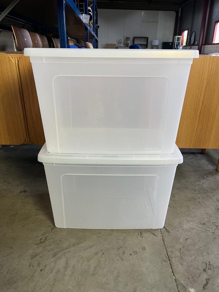 IRIS Clearbox Opbergbox - 70L - Kunststof | Van €32, nu, Iris, Iris, Ophalen of Verzenden, Minder dan 40 cm