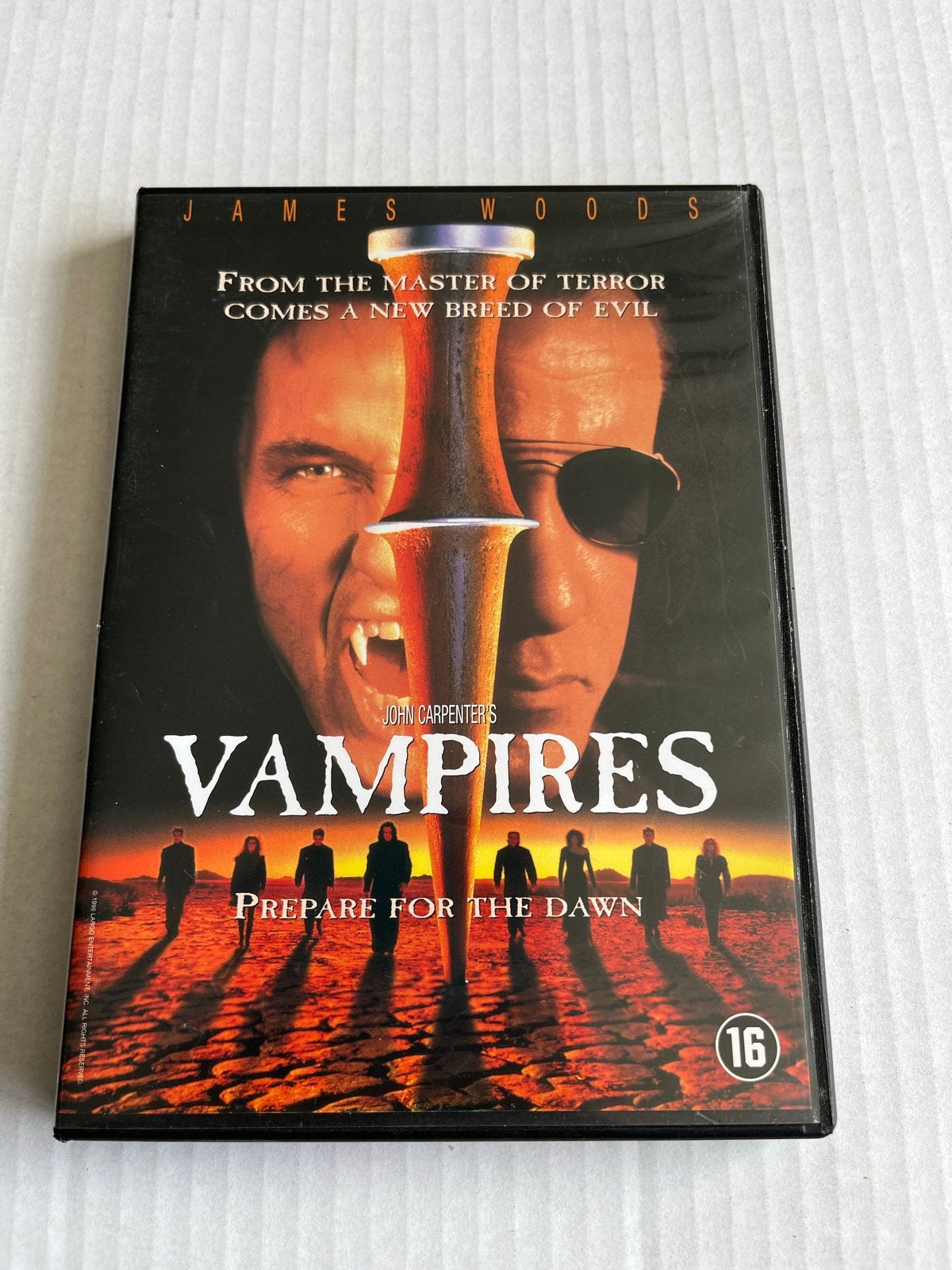 John Carpenter's Vampires DVD, Cd's en Dvd's, Dvd's | Horror, Vampiers of Zombies, Vanaf 16 jaar, Nederlands, Ophalen of Verzenden