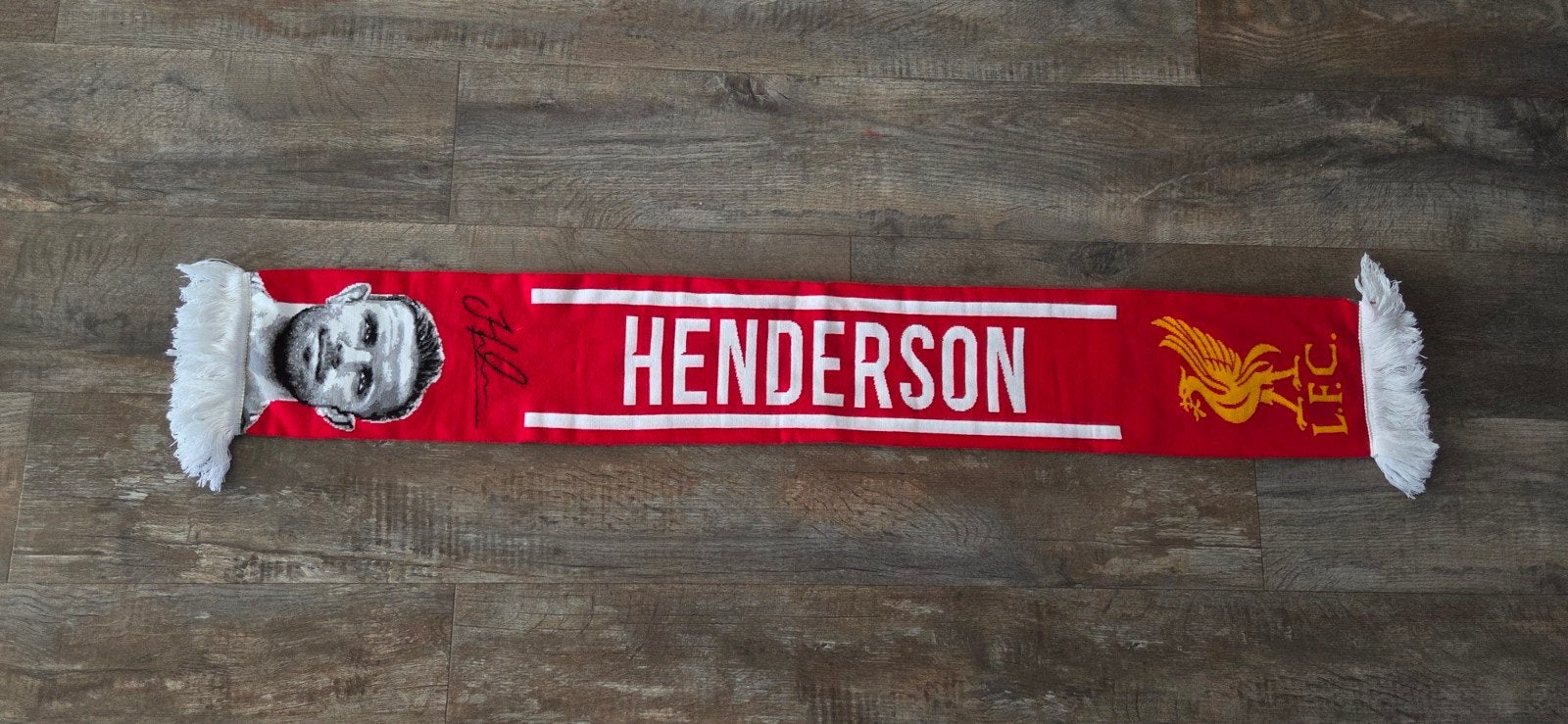 Sjaal Liverpool FC, Ophalen of Verzenden, Zo goed als nieuw, Buitenlandse clubs, Vaantje of Sjaal