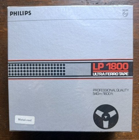 Philips LP 1800 Ultra Ferro Tape, Ophalen, Bandrecorder