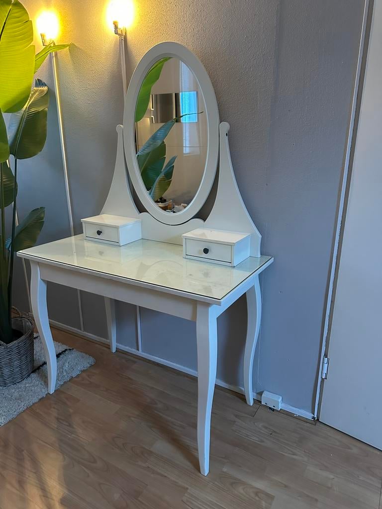 Ikea kaptafel hemnes, Ophalen, Overige materialen, Gebruikt, 100 tot 150 cm