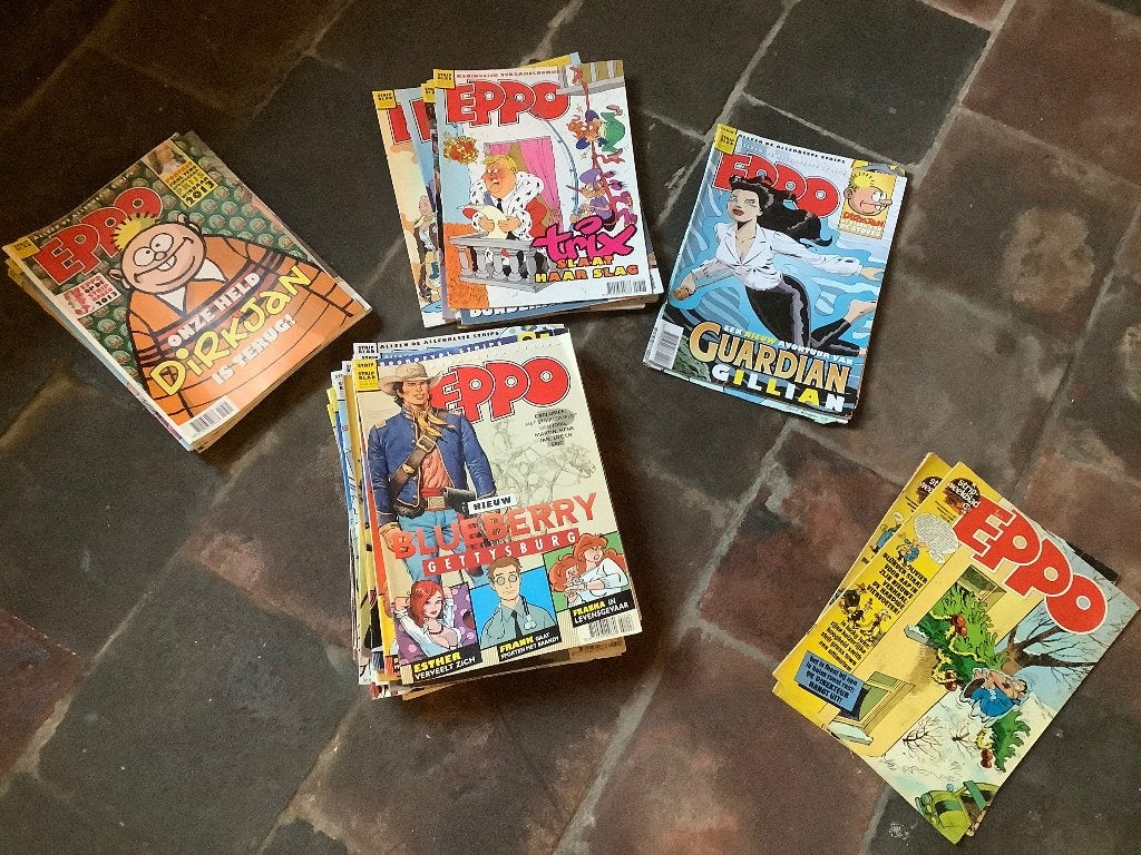 Heel veel Eppo’s!, Meerdere stripboeken, Ophalen of Verzenden, Gelezen