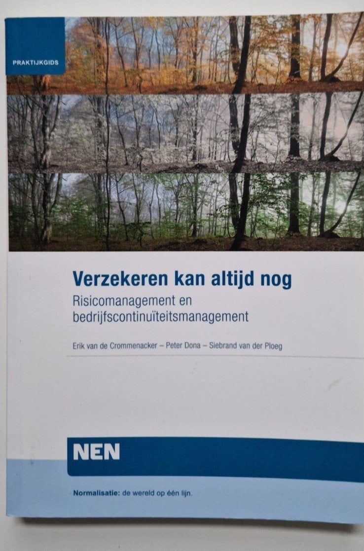 Siebrand van der Ploeg - Verzekeren kan altijd nog, Boeken, Ophalen of Verzenden, Zo goed als nieuw, Siebrand van der Ploeg; Erik van de Crommenacker; Peter Dona