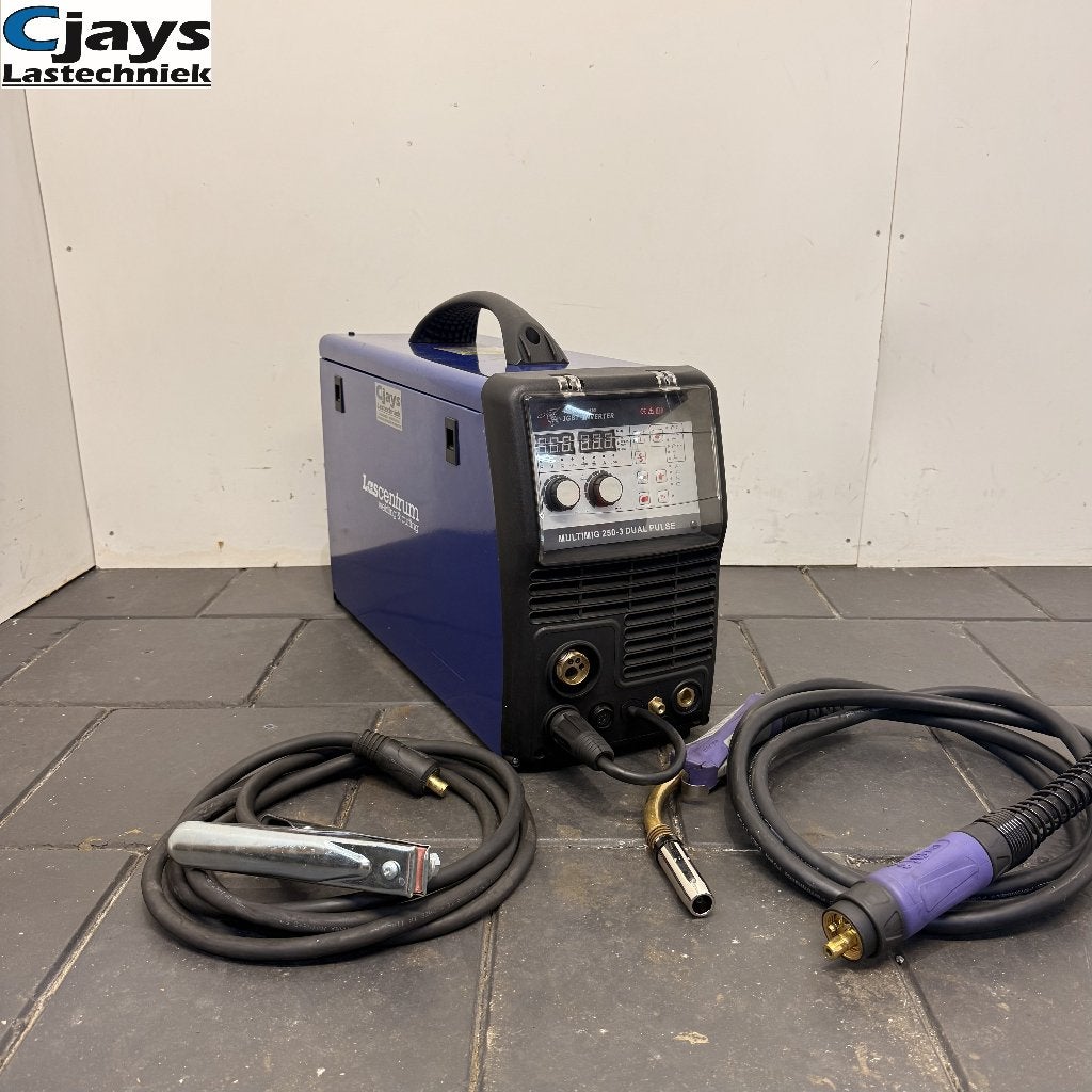 Gebruikte MIG MAG Lascentrum 250-3 Dual Pulse Co2 + Garantie