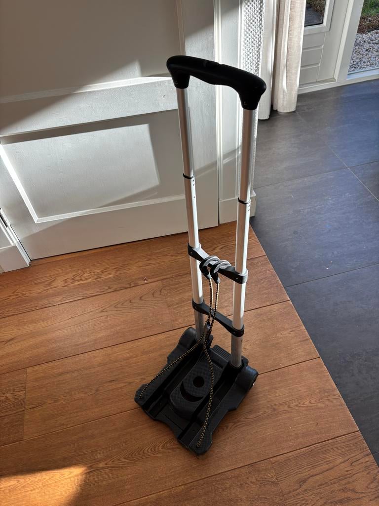 Draagbare opvouwbare bagagedrager/trolley, Ophalen of Verzenden, Zo goed als nieuw, 70 cm of meer, Minder dan 35 cm