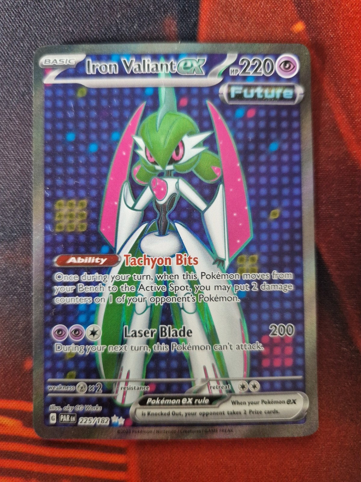 Iron valliant pokemon paradox rift, Ophalen of Verzenden, Zo goed als nieuw