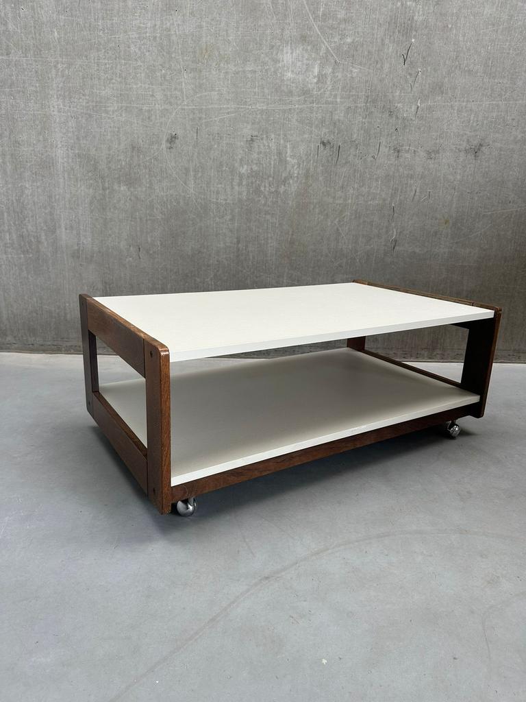 Cees Braakman jaren 60 salontafel / bijzettafel Pastoe, Ophalen, Huis en Inrichting