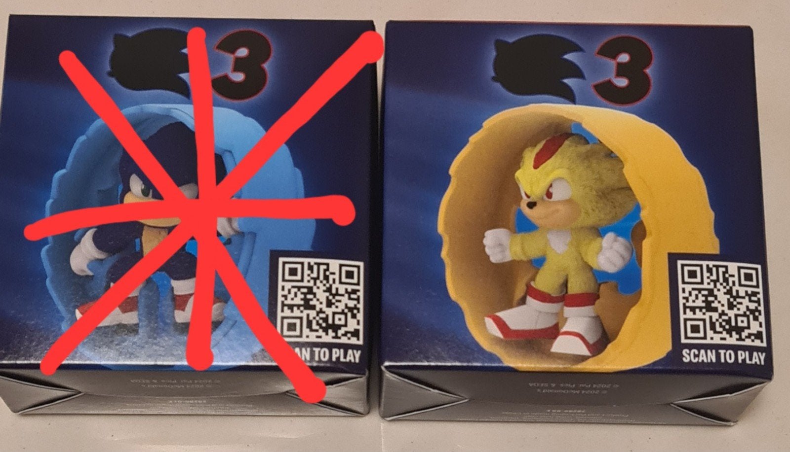 MacDonald's Sonic 3 Happy Meal Merchendise, Ophalen of Verzenden, Nieuw