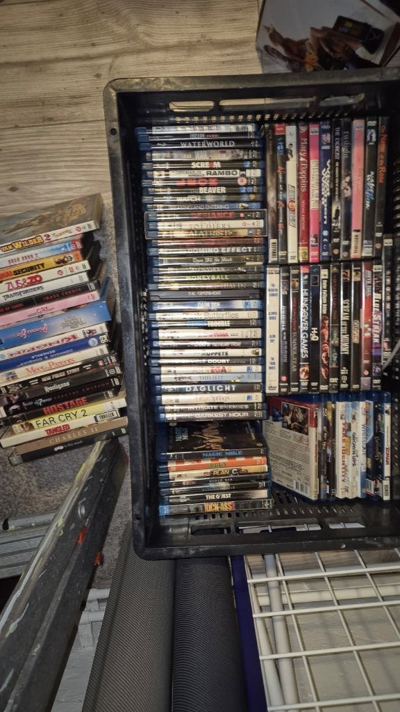 verzameling / partij blu rays (50) + dvds (800) in 14 dozen, Ophalen, Zo goed als nieuw, Blu-ray, Actie