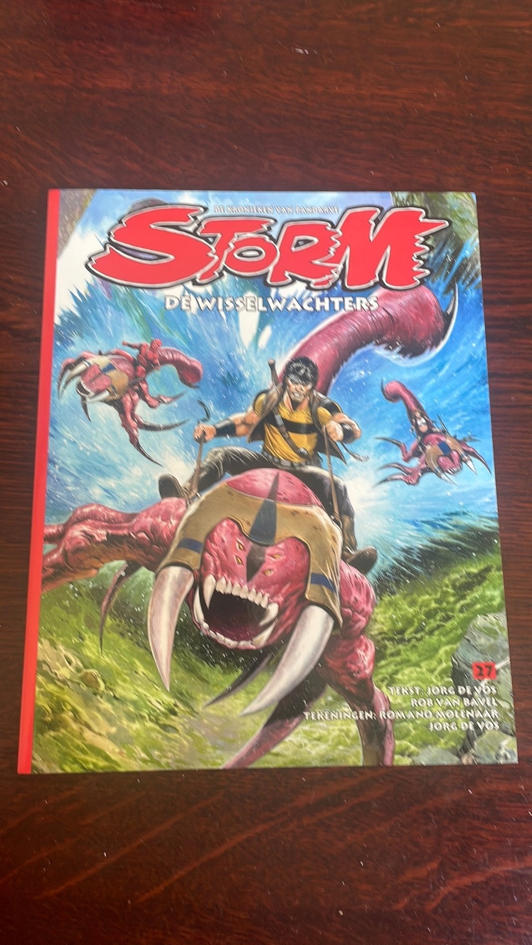 Storm - de kronieken van pandarve - de wisselwachters, Boeken, Eén stripboek, Jorg de Vos; Romano Molenaar; Rob van Bavel, Ophalen of Verzenden