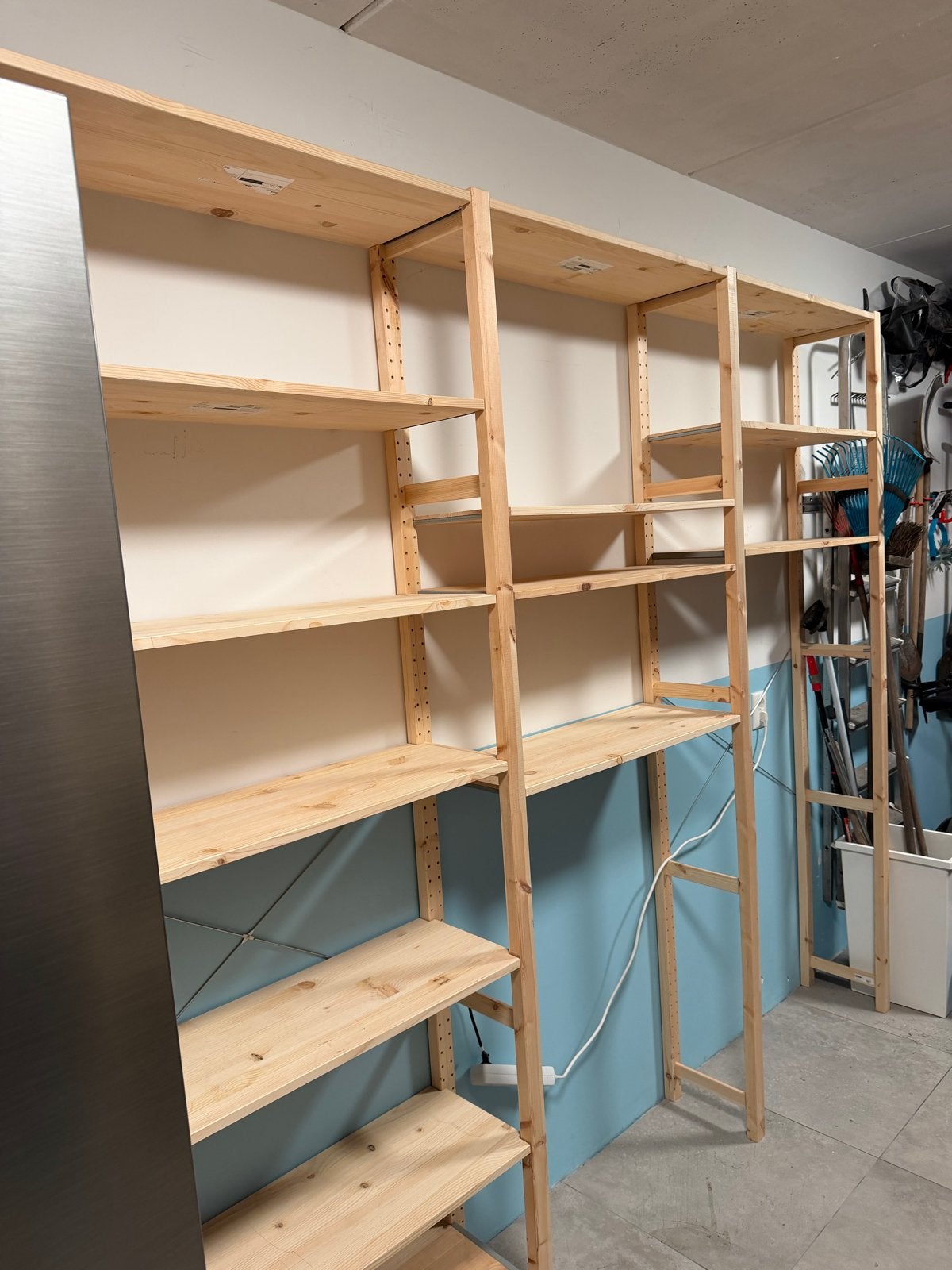 IKEA IVAR stelling - 220x80x30 cm met 15 planken, Huis en Inrichting, Kasten | Stellingkasten, Zo goed als nieuw, Ophalen