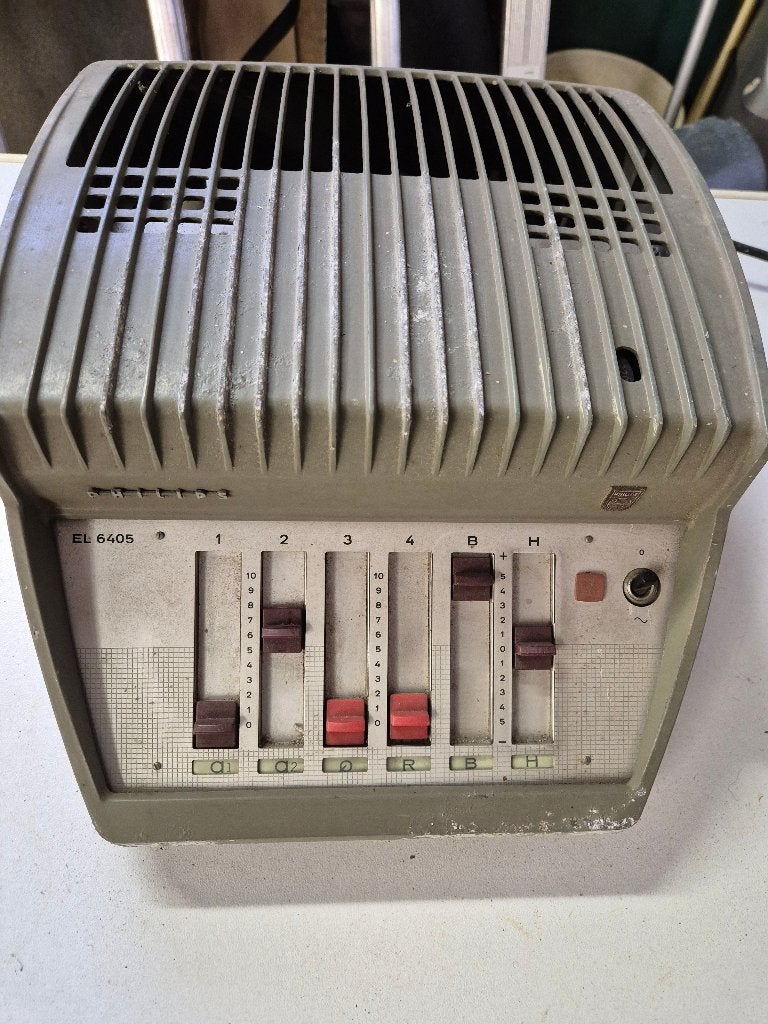 Philips EL 6405 buizenversterker – EL36 – Made in Holland, Audio, Tv en Foto, Ophalen, Versterker