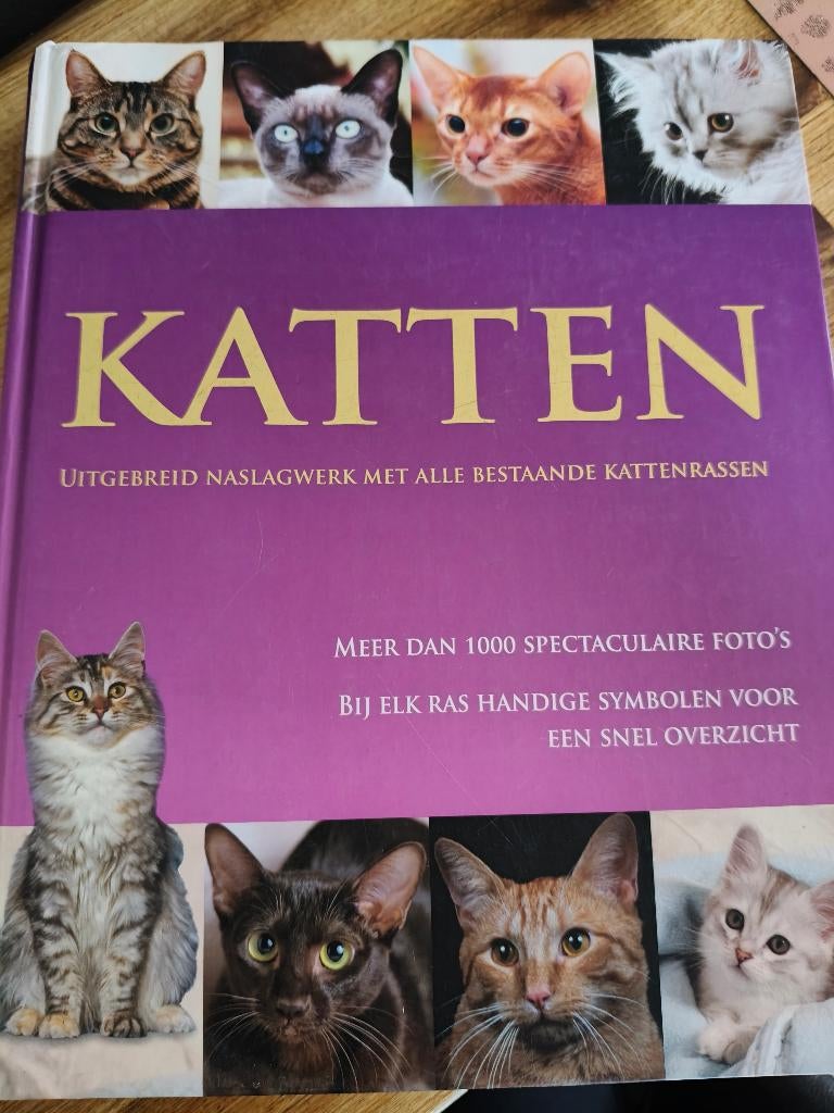 Kattenrassen encyclopedie, Ophalen of Verzenden, Nieuw, Katten