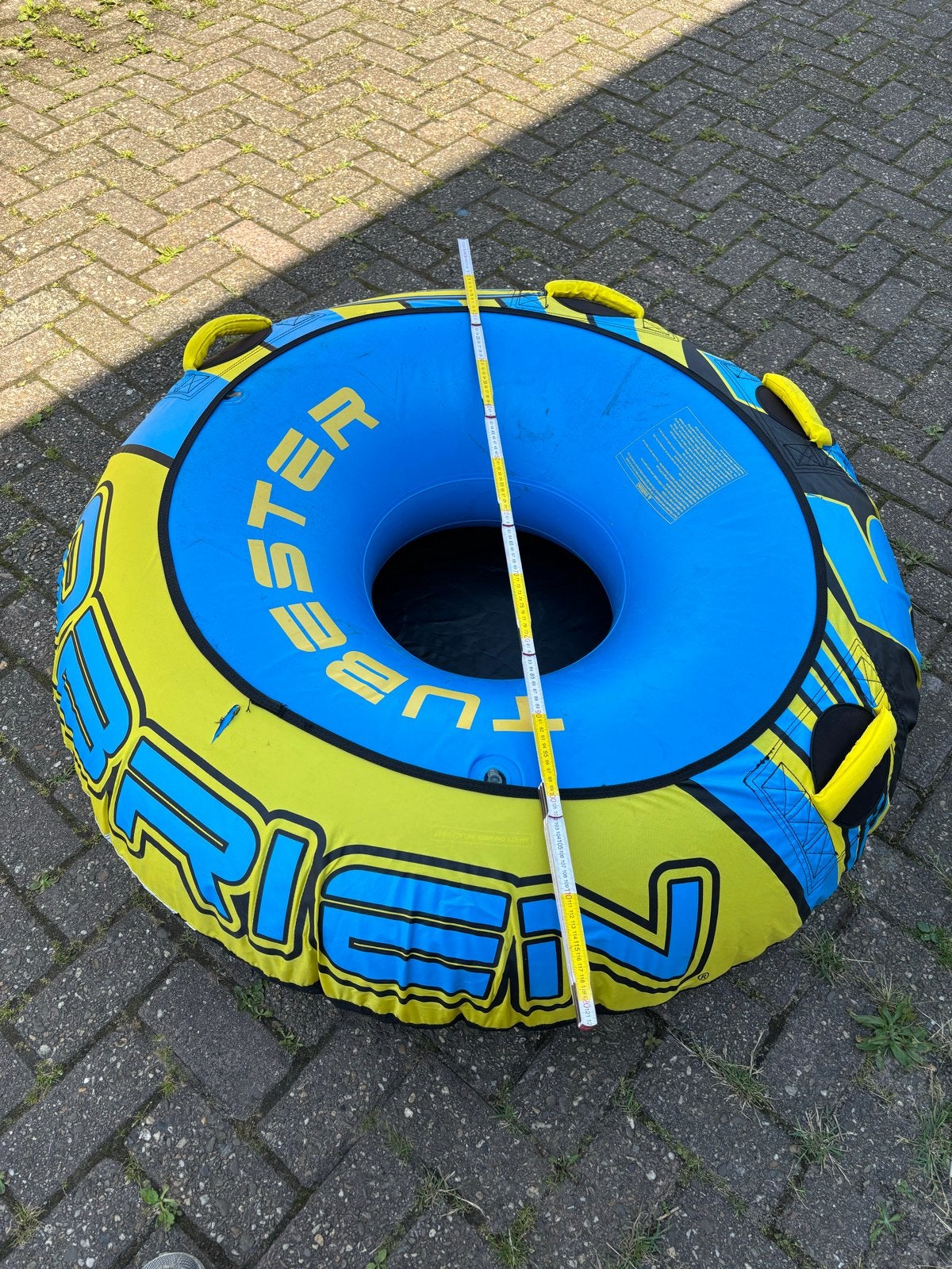 Obrien Tubester Funband/Funtube met Skitouw, Watersport en Boten, Waterski's, Ophalen, Zo goed als nieuw, Funband of Funtube, Met skitouw