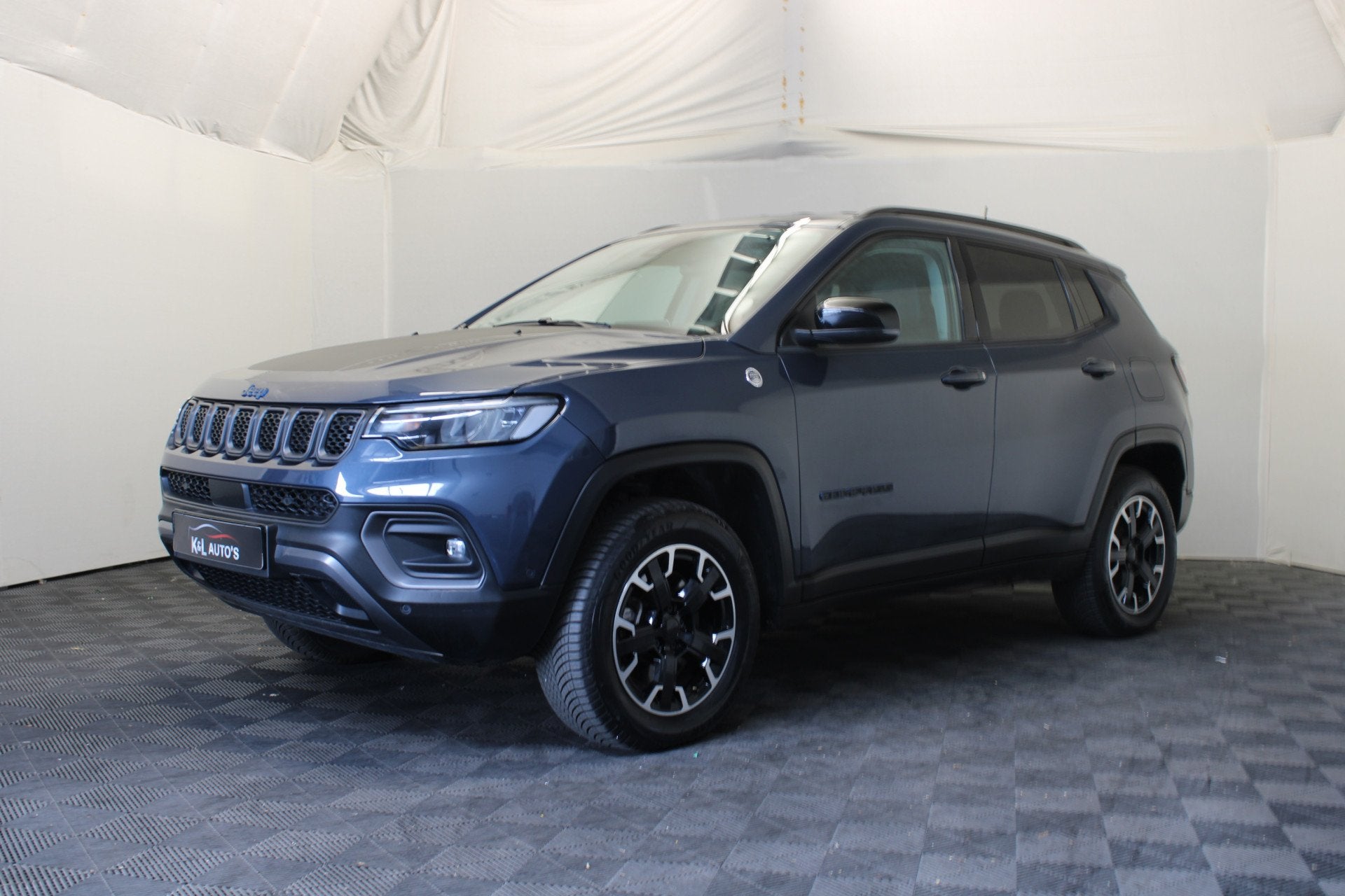 Jeep Compass 4xe 240 Plug-in Hybrid Electric Trailhawk |Came, Automaat, Gebruikt, Zwart, 4 cilinders