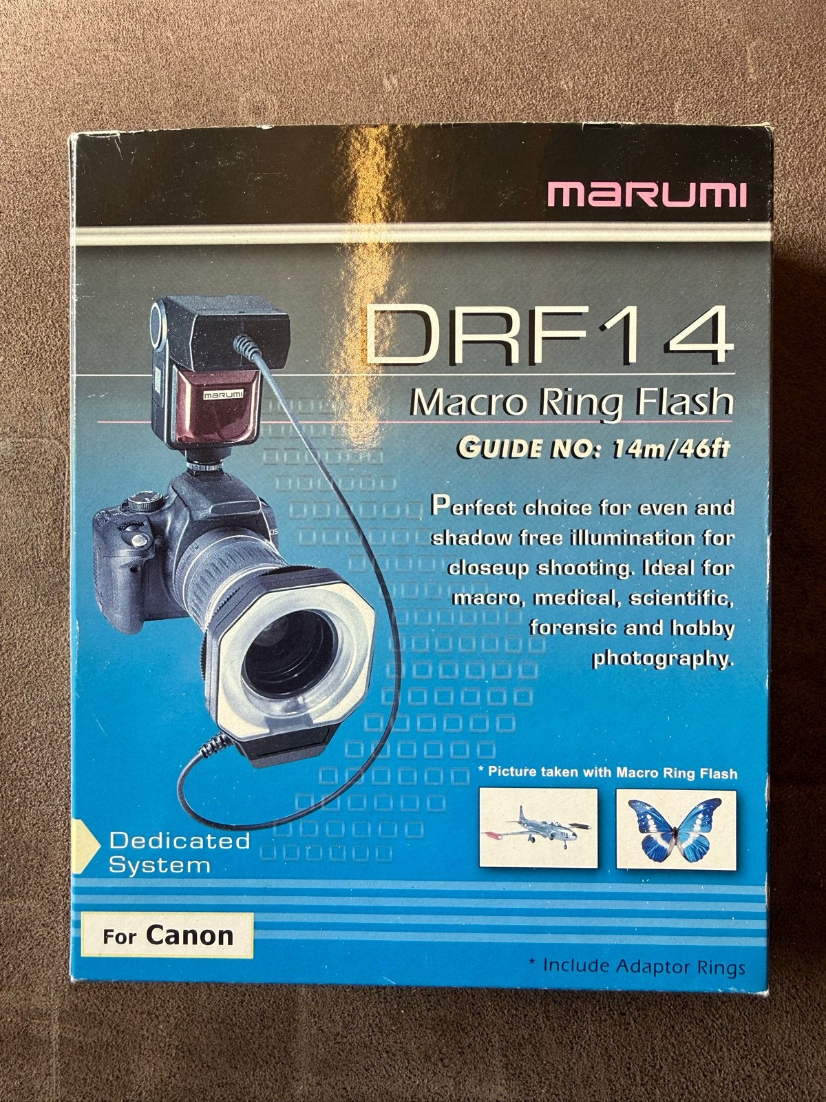 Marumi DRF14 Macro Ringflitser voor Canon - Nieuw, Overige merken, Canon, Nieuw, Ophalen of Verzenden