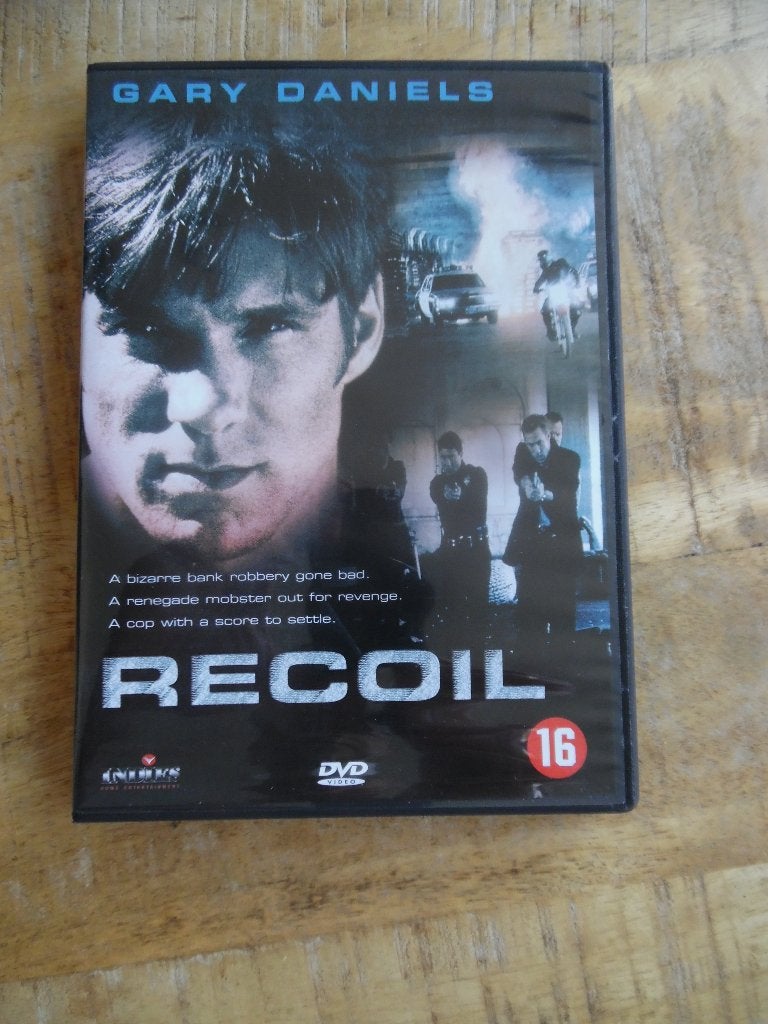 AKTIE MISDAAD MARTIAL ART - RECOIL - GARY DANIELS, Cd's en Dvd's, Vanaf 16 jaar, Ophalen of Verzenden, Gebruikt, Overige gebieden