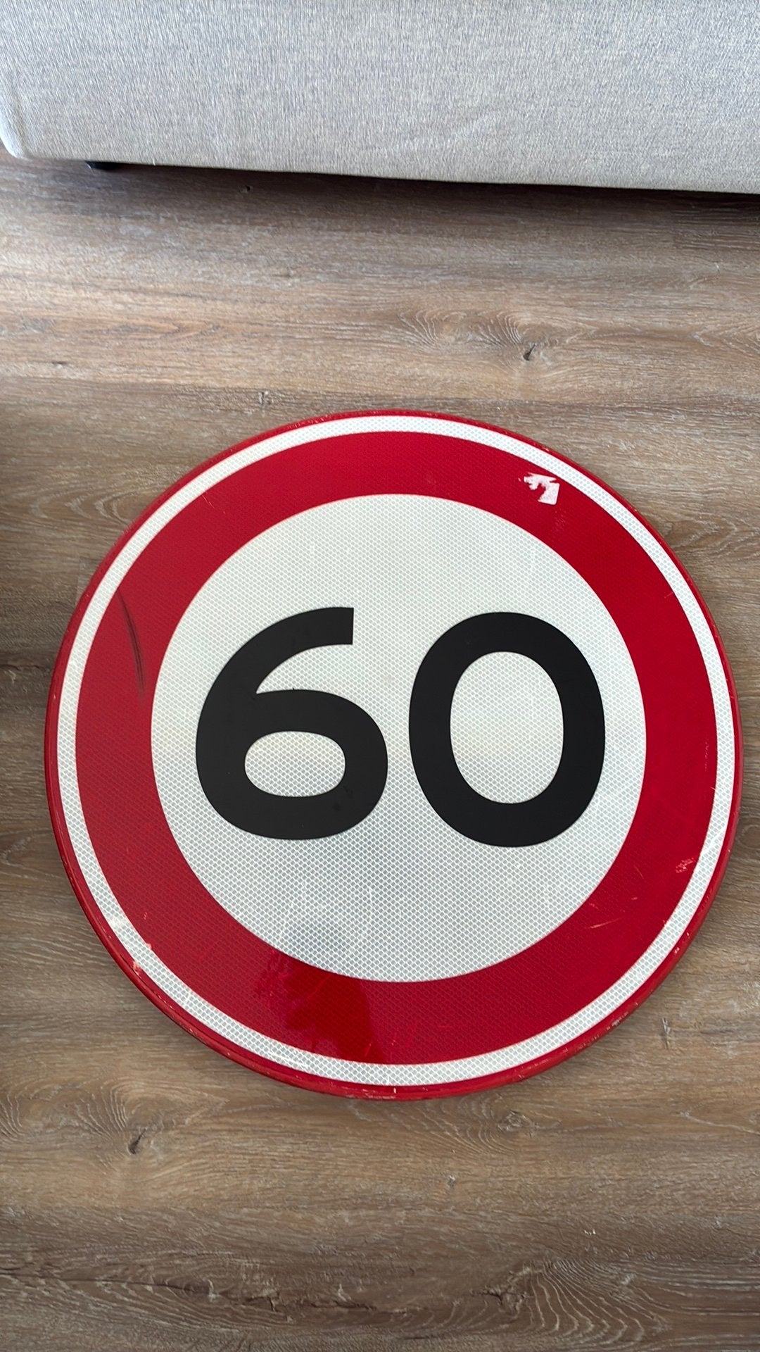 Verkeersbord, Ophalen, Zo goed als nieuw