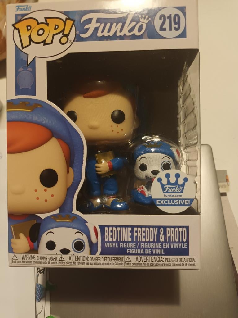 Funko Pop! 219 Bedtime Freddy & Proto - Funko Exclusive, Ophalen of Verzenden, Zo goed als nieuw