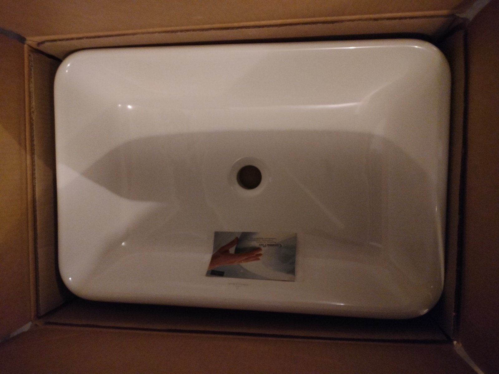 Villeroy & Boch Architectura opzetwastafel 60x40.5 cm, Ophalen, Nieuw, Wastafel