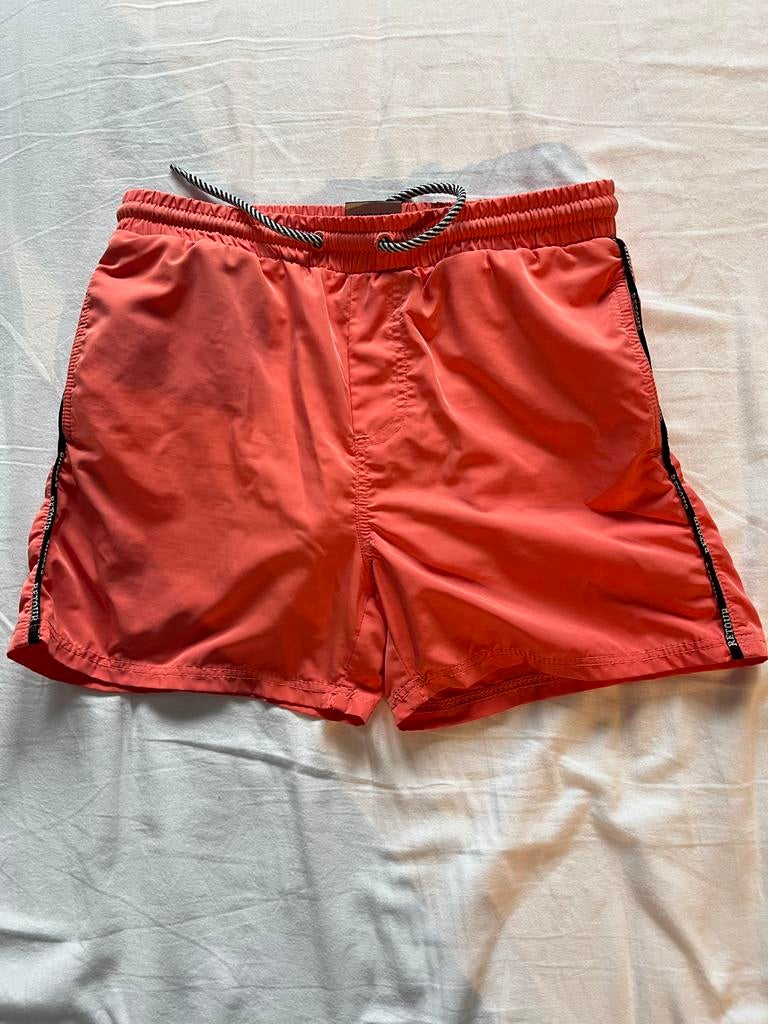 Retour zwemshort koraalrood maat 128, Ophalen of Verzenden, Zo goed als nieuw