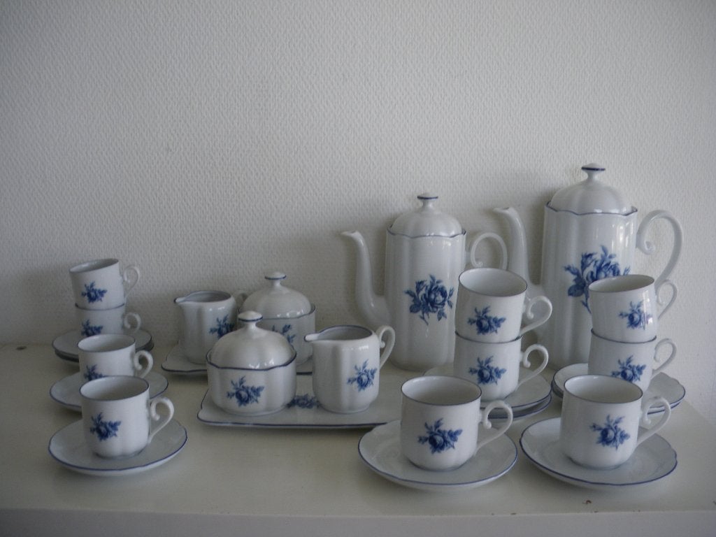 Douwe Egberts Rosita servies van Seltmann Weiden, Overige merken, Ophalen of Verzenden, Zo goed als nieuw, Bord(en)