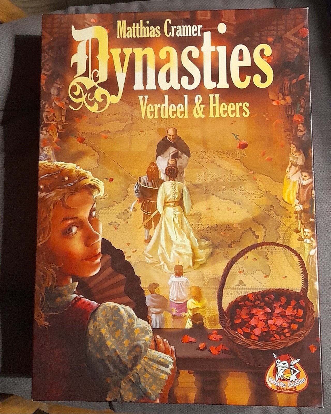 Dynasties Verdeel en Heers, Hobby en Vrije tijd, Gezelschapsspellen | Bordspellen, Ophalen of Verzenden