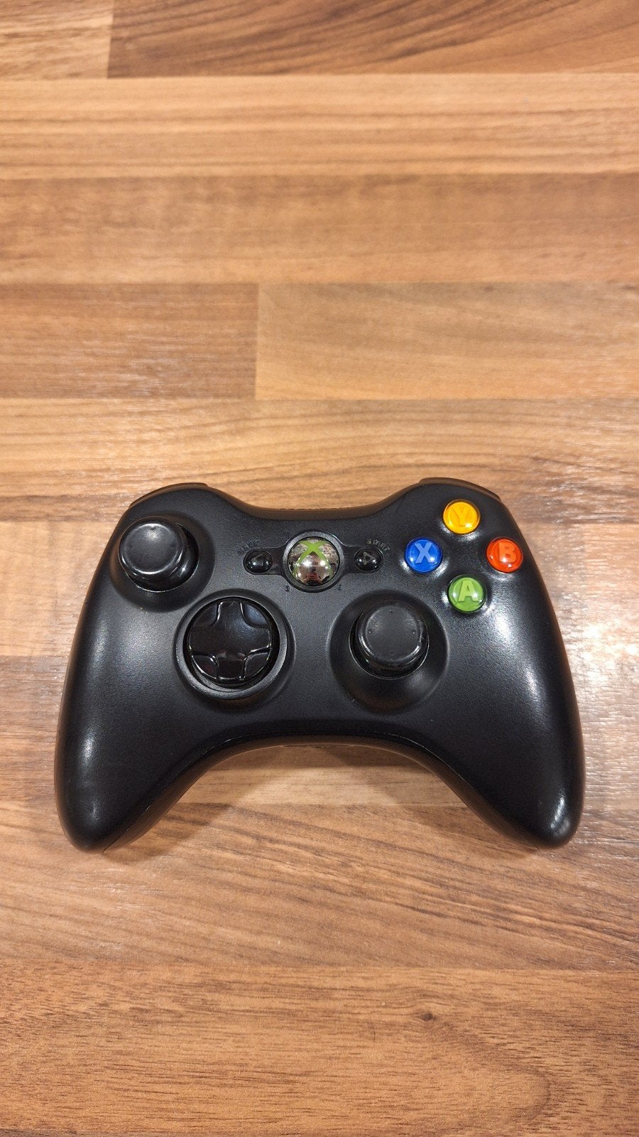Orginele Xbox 360 controller - Zwart - Gebruikt, Gebruikt, Ophalen of Verzenden, Controller, Xbox 360