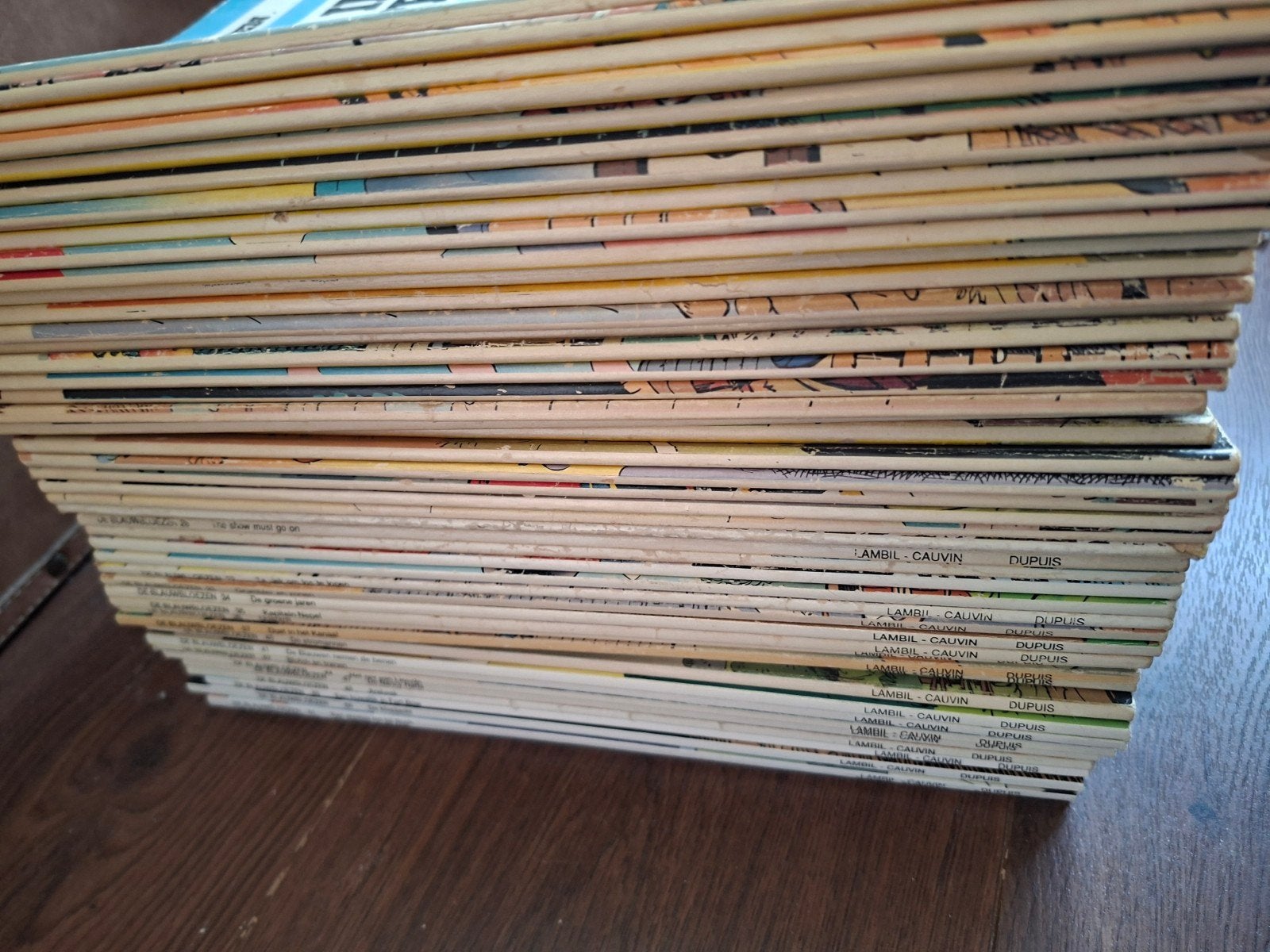 De Blauwbloezen: Complete serie 1-52 + Kid Comics, Boeken, Stripboeken, Zo goed als nieuw, Complete serie of reeks, Ophalen of Verzenden