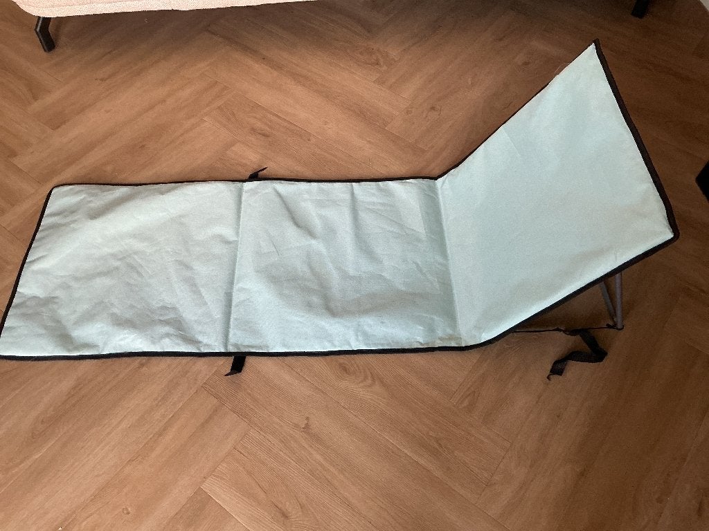 Opvouwbare strandmat, Ophalen of Verzenden, Zo goed als nieuw, Campingstoel