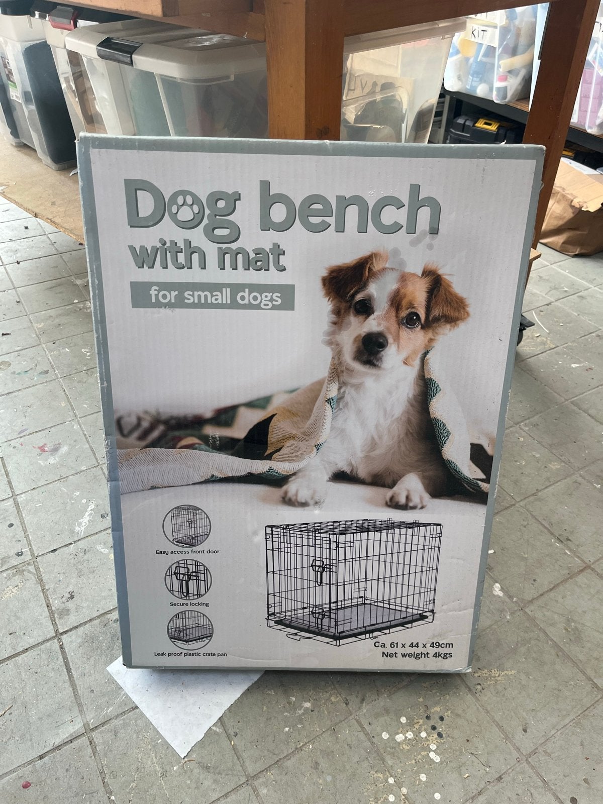 Honden Bench /Dog Bench voor kleine honden, Ophalen, Nieuw