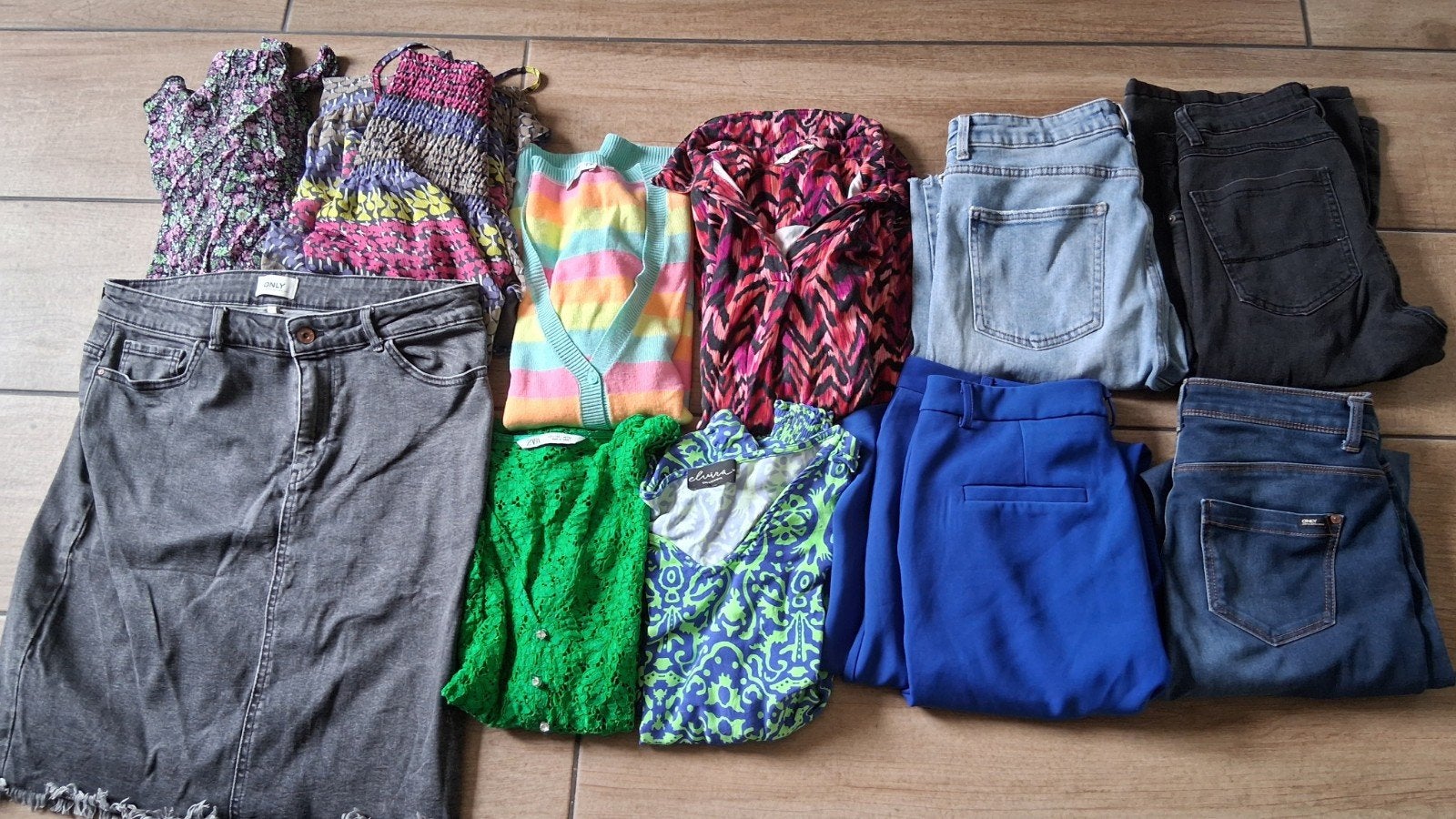 Leuk kledingpakket maat L (maat 42), Kleding | Dames, Ophalen of Verzenden, Gedragen, Maat 42/44 (L)