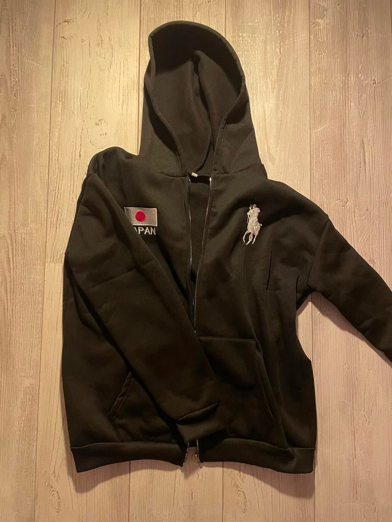 Ralph Lauren Japan Hoodie Zwart Maat M Nieuw, Verzenden, Nieuw