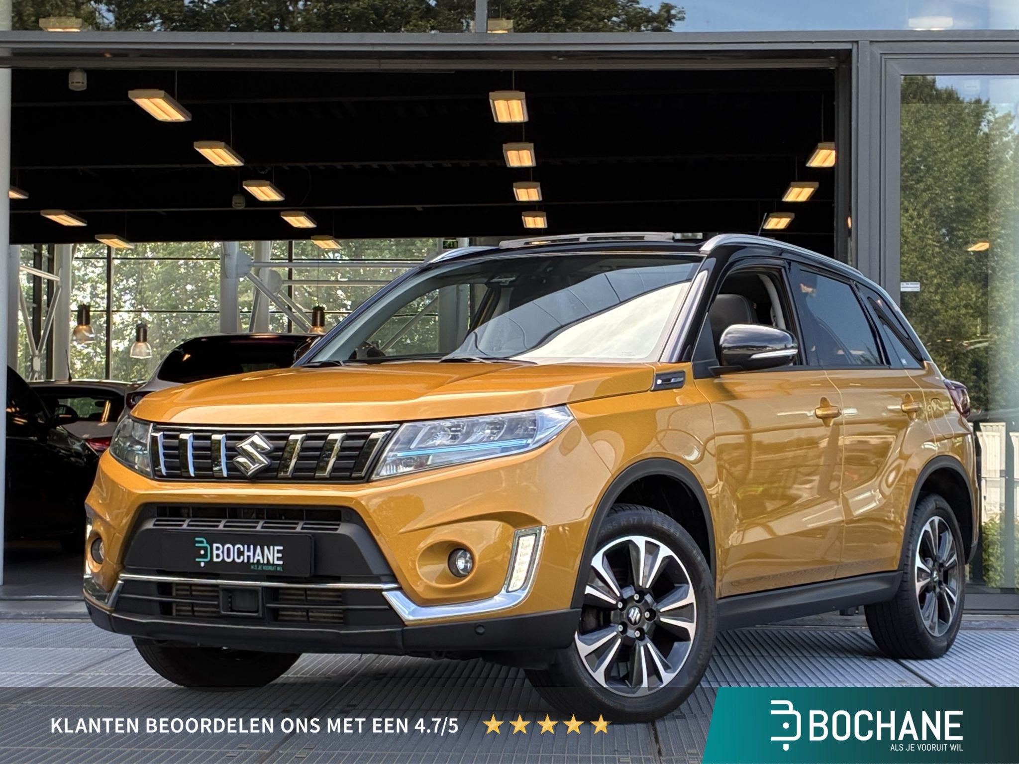 Suzuki Vitara 1.4 Boosterjet Style Smart Hybrid 129PK | Pano, Gebruikt, Euro 6, 4 cilinders, 129 pk