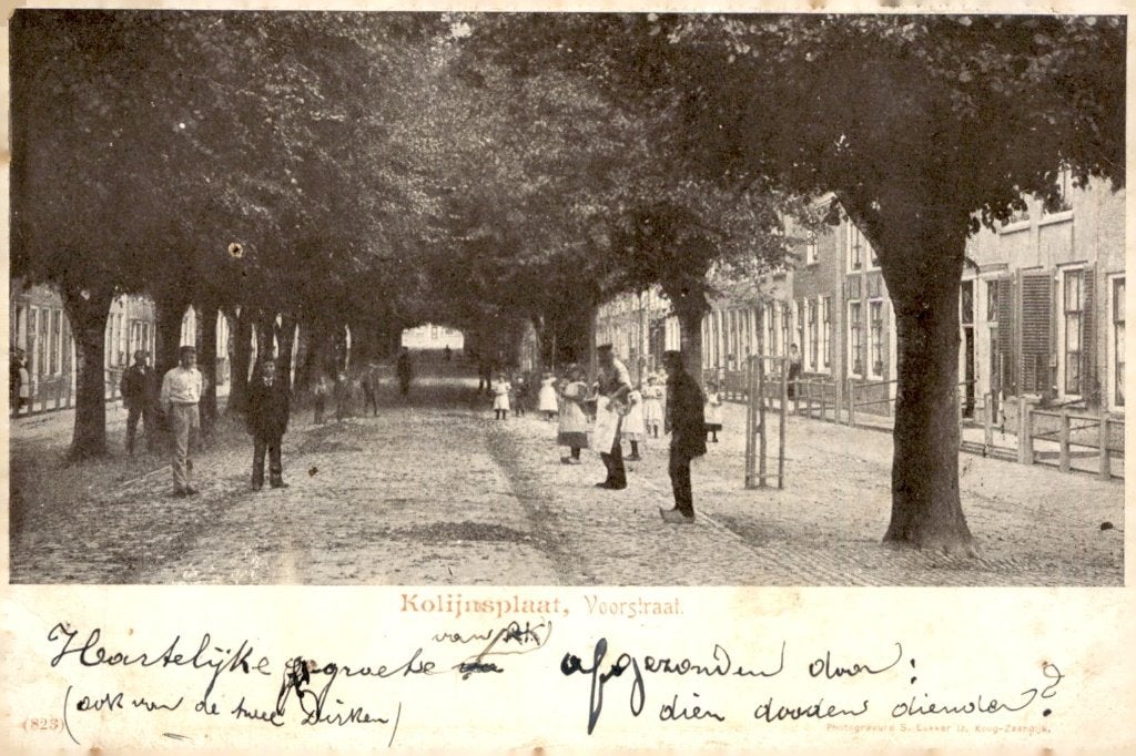 Colijnsplaat Voorstraat # 895, Verzenden, Voor 1920, Gelopen, Zuid-Holland