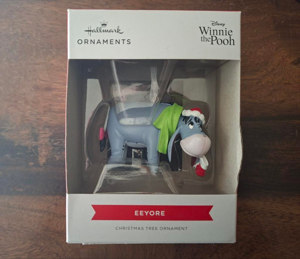 Hallmark ornament: Eeyore, Ophalen of Verzenden, Winnie de Poeh of vrienden, Nieuw, Beeldje of Figuurtje