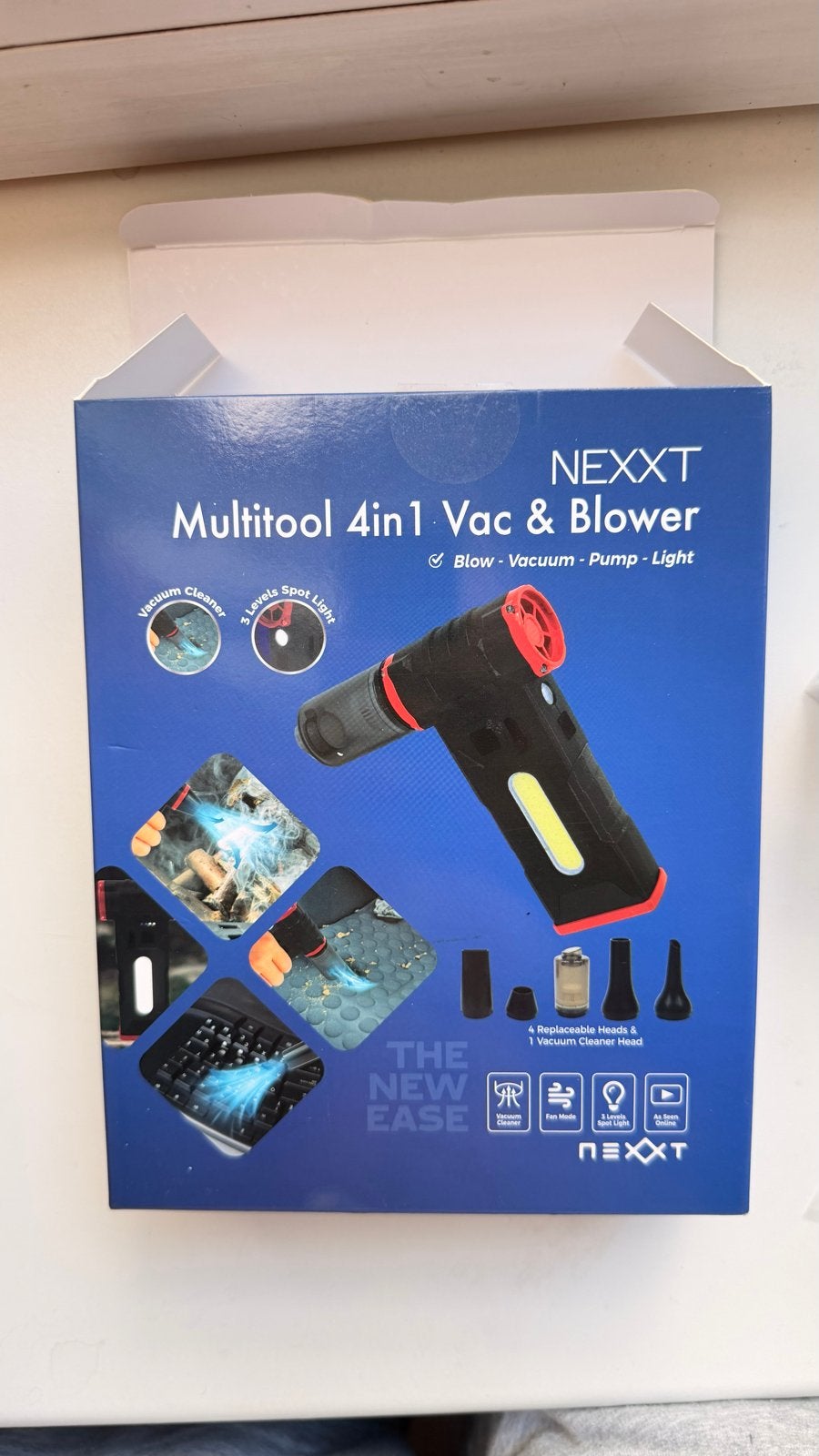 Multitool 4-in-1 Turbo Fan Jet Blower - Krachtige Borstelloz, Ophalen of Verzenden, Nieuw, Overige typen