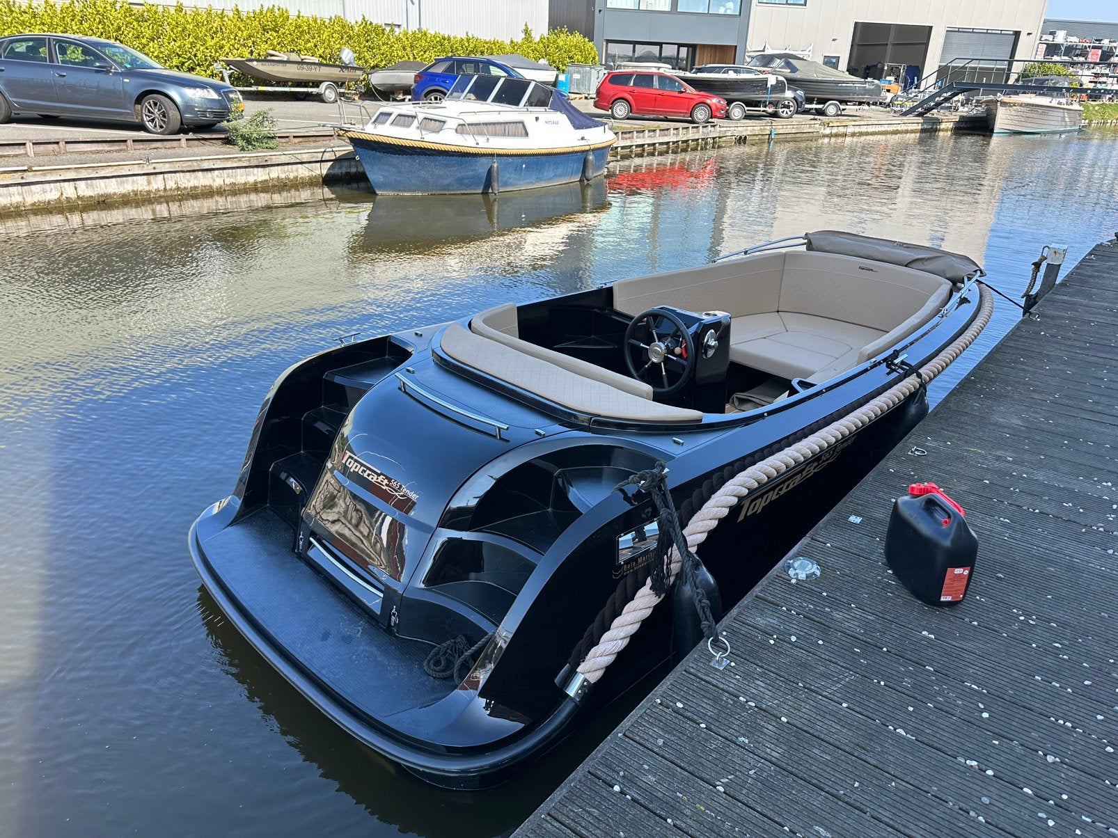 Topcraft 565 met nieuwe 60PK Suzuki aangeboden, Ophalen, 60 pk, Tender, Topcraft