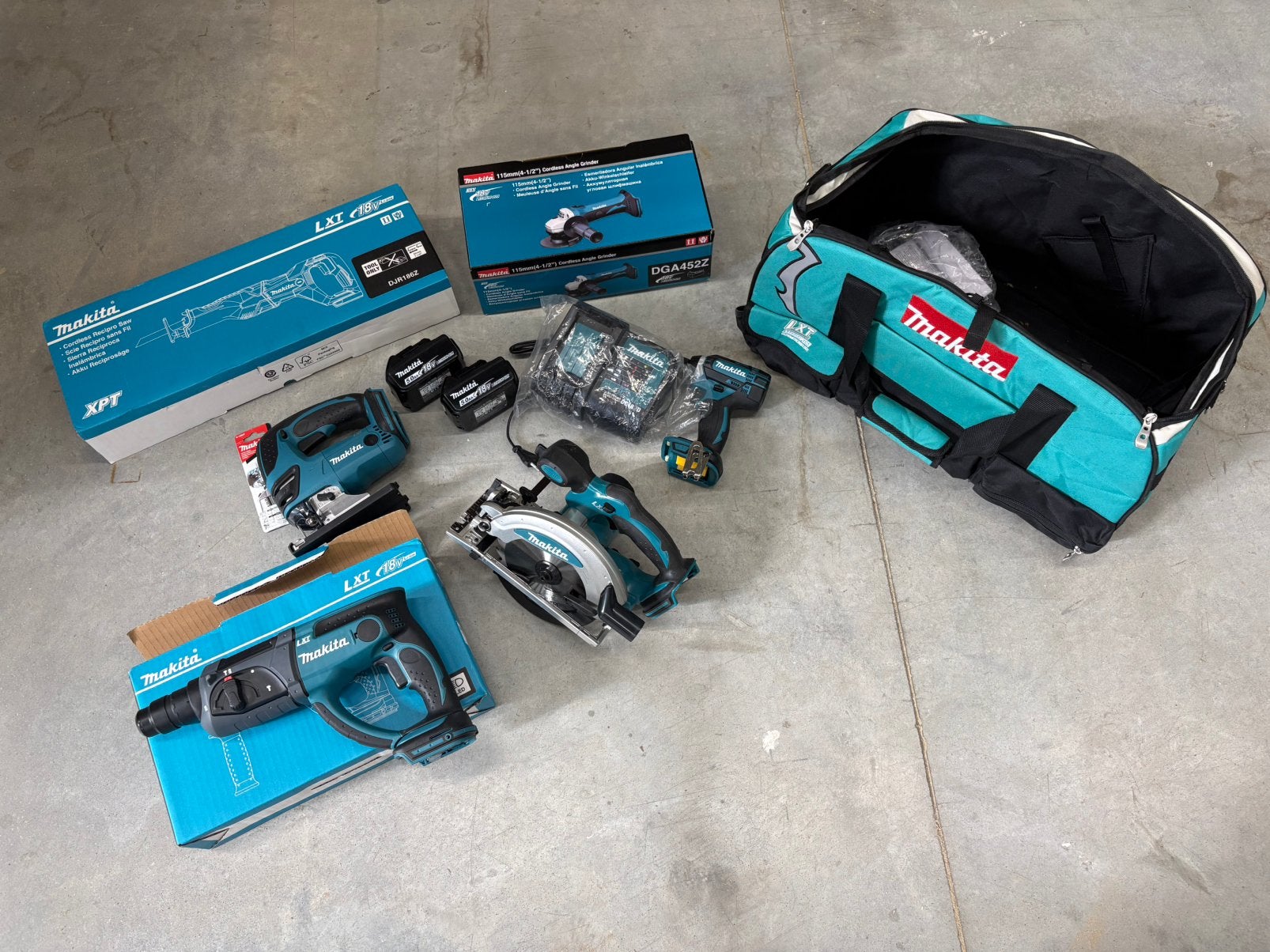 Makita 18V LXT Gereedschapspakket – NIEUW & ONGEBRUIKT –, Ophalen of Verzenden, Nieuw