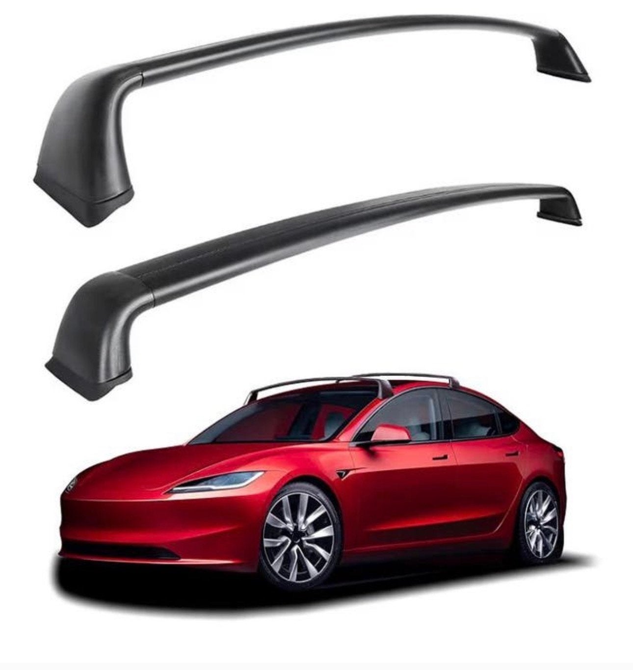 Tesla Model 3 dakdragers - Zo goed als nieuw, Ophalen, Zo goed als nieuw